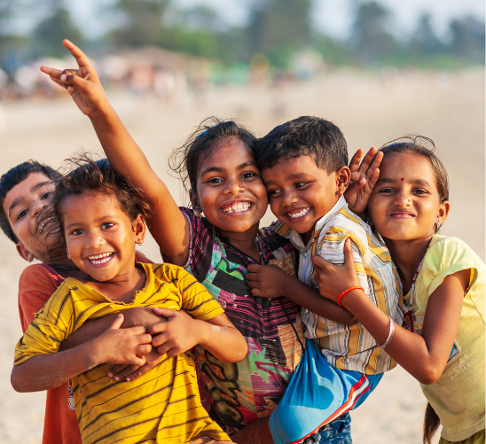 Group of Children playing