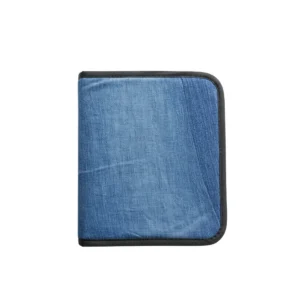 Upcycled denim organizer diary