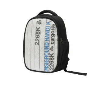 Upcycled Shipping Belt Backpack