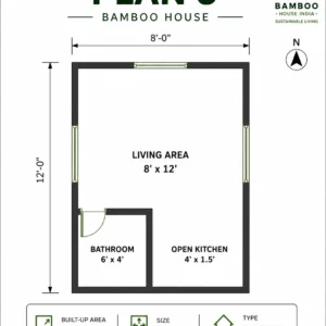 Bamboo House Plan 5