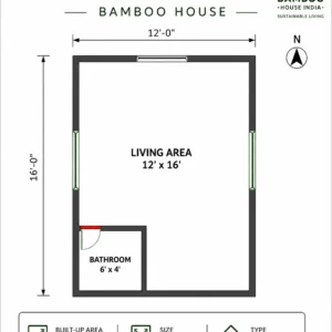 Bamboo house plan 11