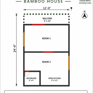 Bamboo House - Plan 22