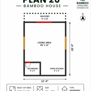 Bamboo House - Plan 26