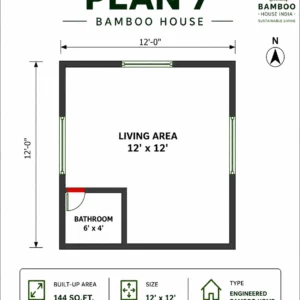 Bamboo House - Plan 7