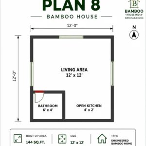 Bamboo House - Plan 8